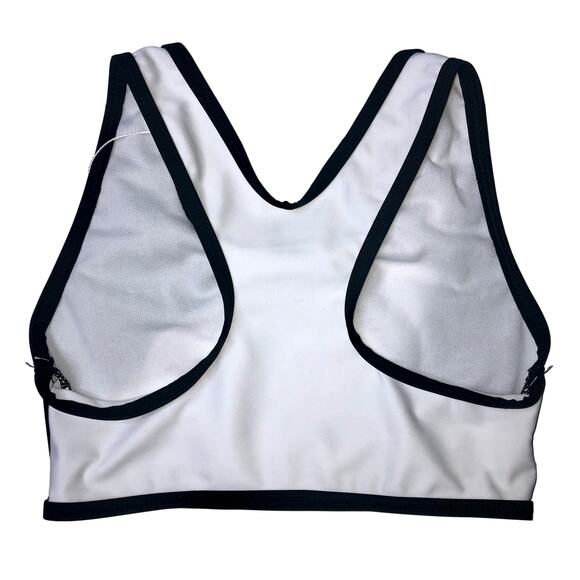 Mia Belle Girls Swan Swim Top - Size 6Y/7Y - Picture 3 of 5